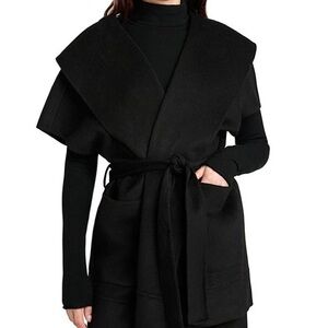 NWT- Splendid Cella Jane Collab. Black Wool Vest Jacket